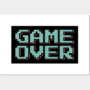 Game Over Posters and Art